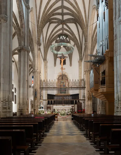 Catedral Magistral de los Santos Justo y Pastor church in Alcalá de Henares, Madrid