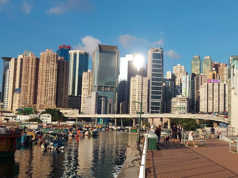 Causeway Bay Typhoon Shelter natural feature in Causeway Bay, HK