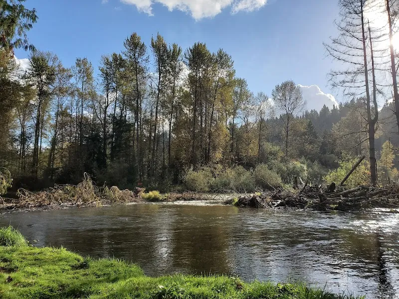 Cedar River Trail route in Renton, WA