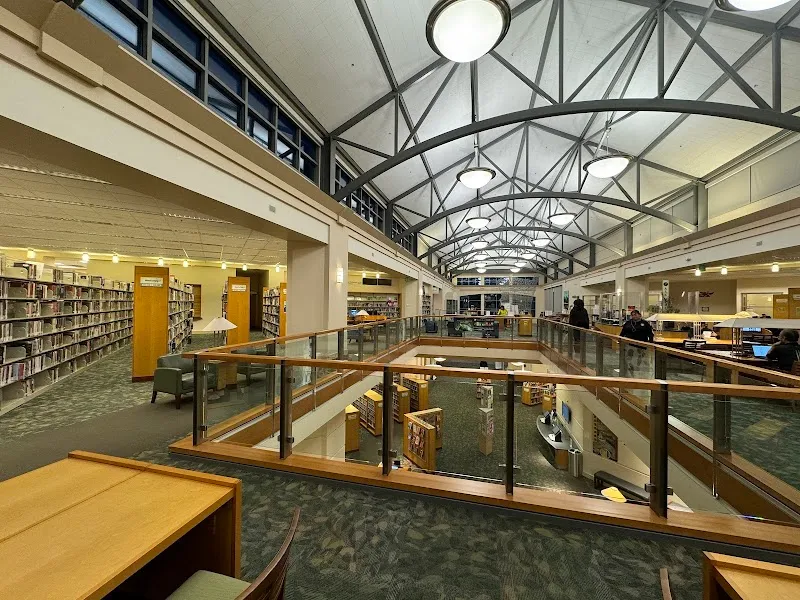 Central Park Library library in Santa Clara, CA