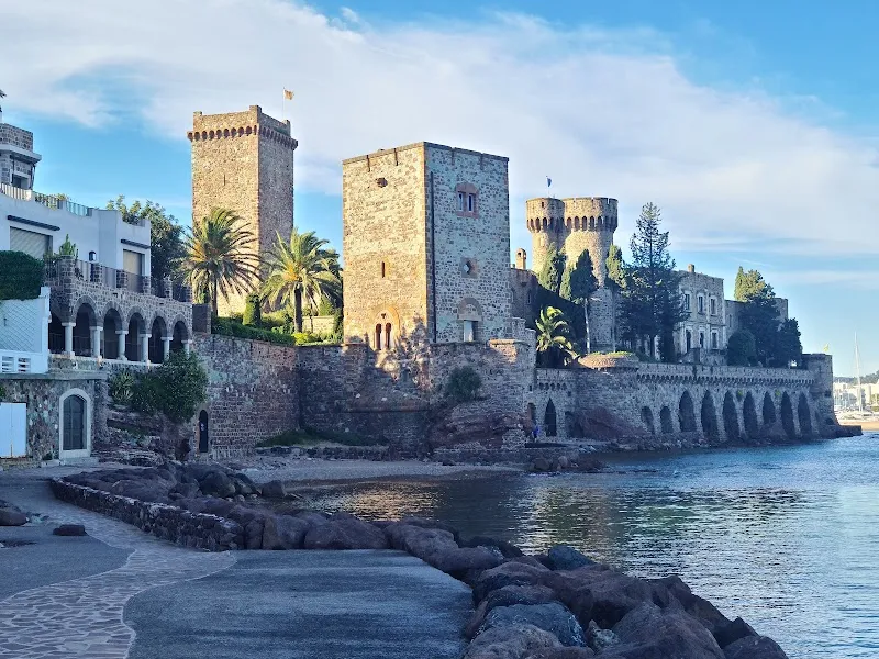 Château de la Napoule castle in Mandelieu-la-Napoule, PACA