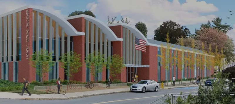 Charlotte and William Bloomberg Medford Public Library library in Medford, MA