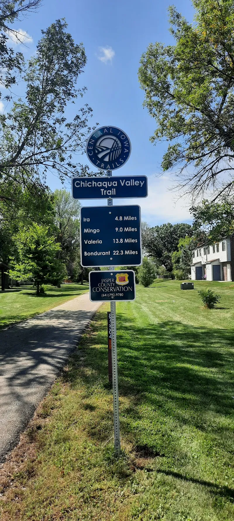 Chichaqua Valley Trail route in Bondurant, IA