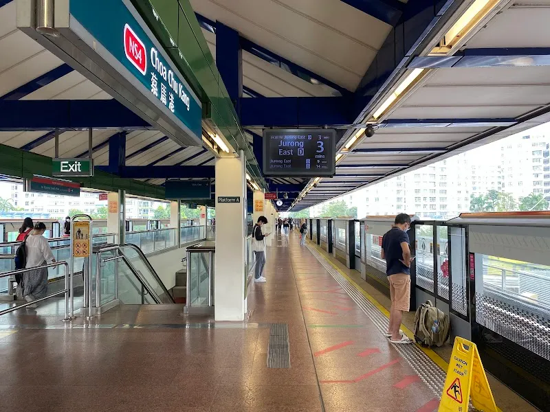 Choa Chu Kang subway station in Choa Chu Kang, SG