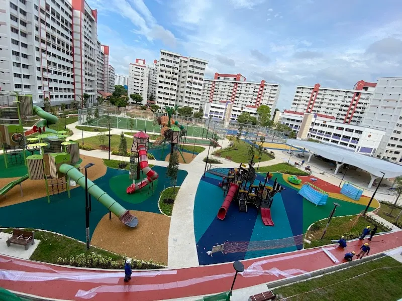 Choa Chu Kang Mega Playground playground in Choa Chu Kang, SG