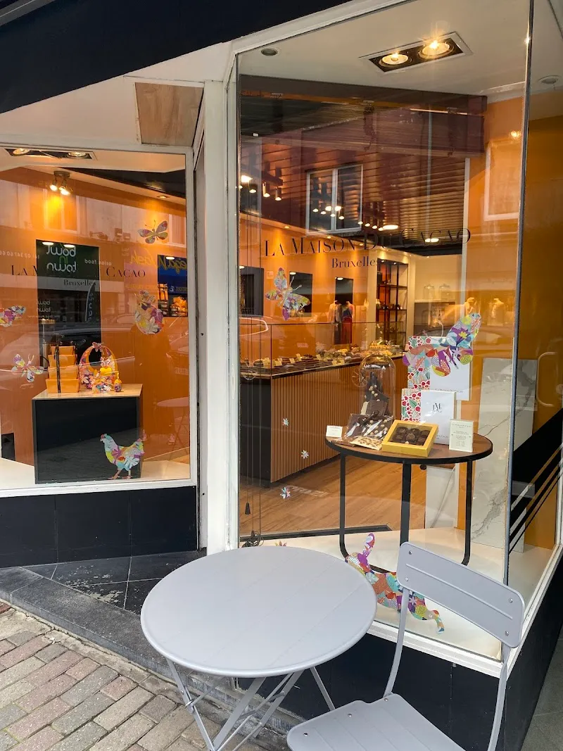 Chocolaterie du Bouchard cafe in Uccle, BRU