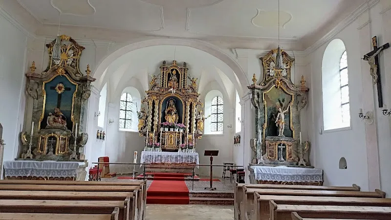 Church of St. Martin church in Herrsching am Ammersee, BY