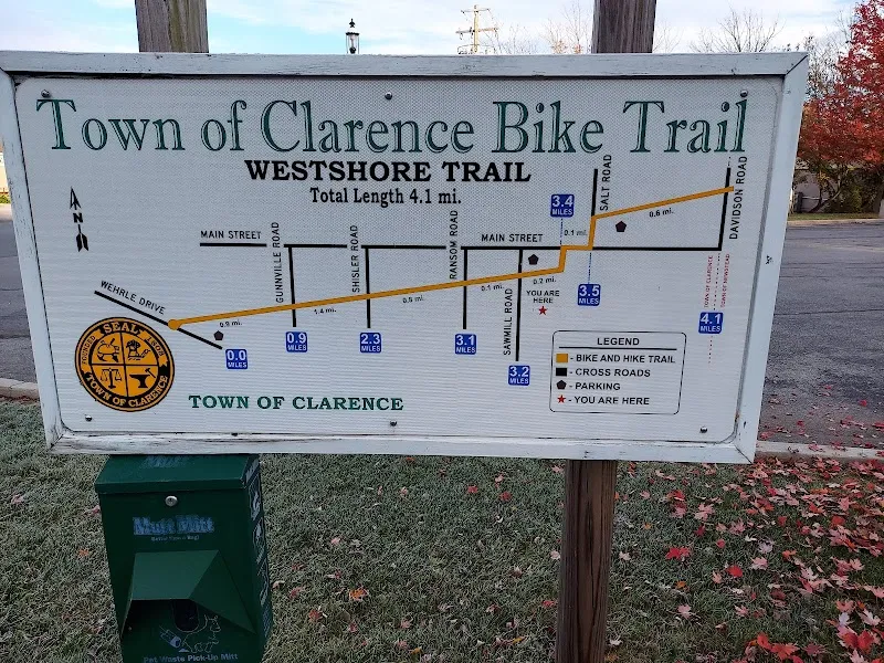 Clarence Bike Path park in Clarence, NY