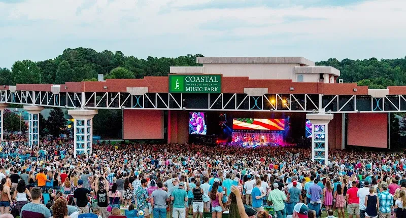 Coastal Credit Union Music Park at Walnut Creek amphitheatre in Rolesville, NC