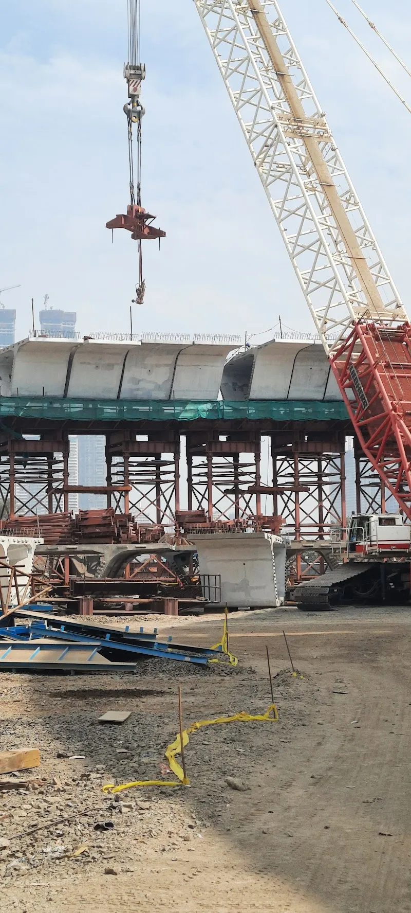 Coastal Road route in Navi Mumbai, MH