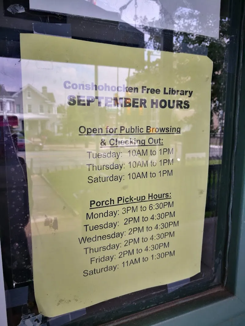 Conshohocken Free Library library in Conshohocken, PA