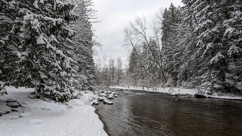 Coquitlam River Trail route in Port Coquitlam, BC