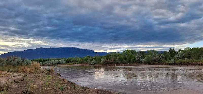Corrales Bosque Preserve hiking area in Corrales, NM