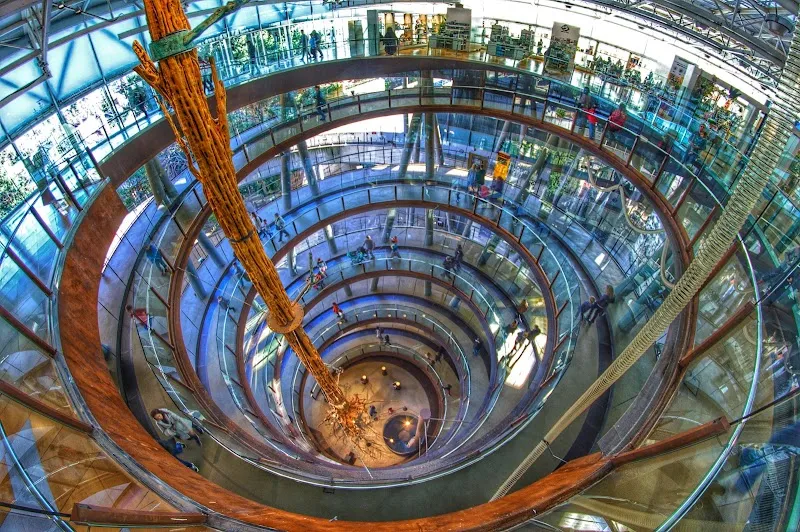 CosmoCaixa Museum of Science tourist attraction in Barcelona, CT