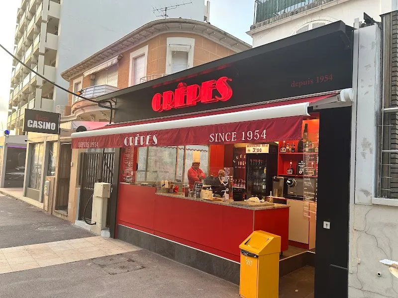 Crêperie de la Plage restaurant in Juan-les-Pins, PACA