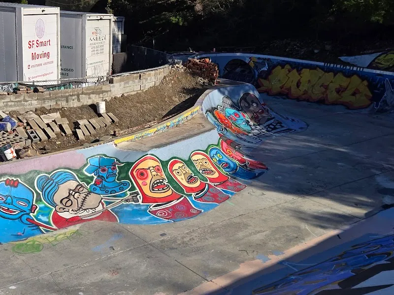 Crestmoor Canyon park in San Bruno, CA