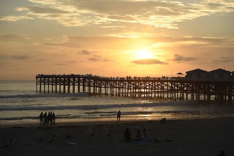 Crystal Pier route in Pacific Beach, CA