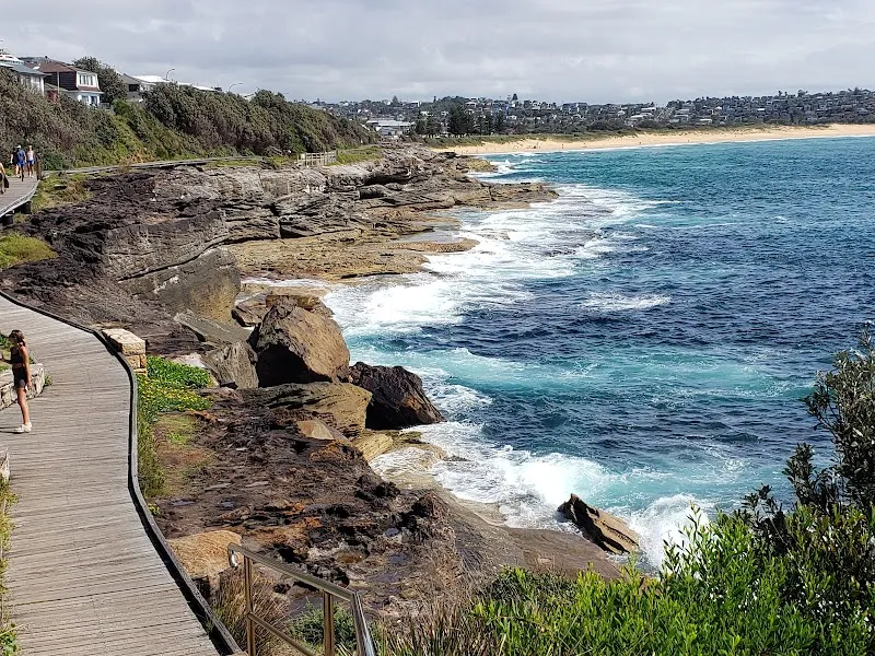 Curl Curl Boardwalk tourist attraction in Manly, NSW