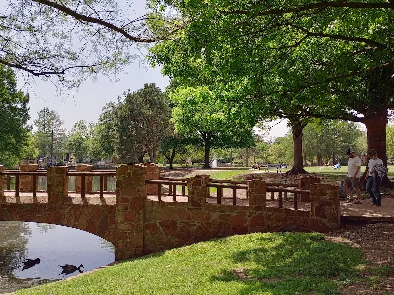 Curtis Park park in University Park, TX