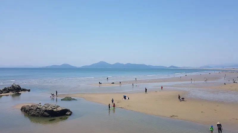 Dadaepo Beach beach in Gangseo-gu, Busan