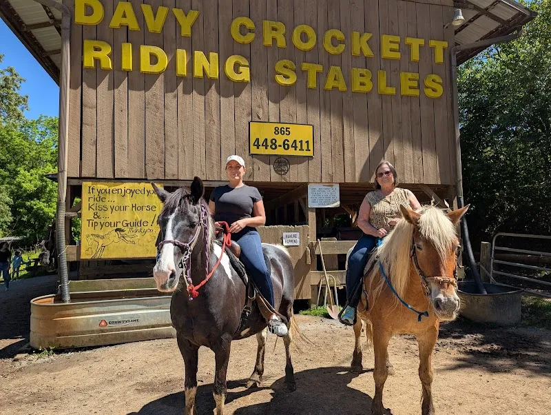 Davy Crockett Riding Stables stable in Townsend, TN