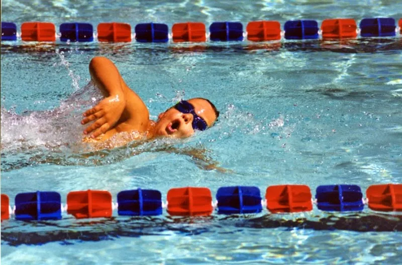 Desert Breeze Aquatic Center swimming pool in Centennial Hills, NV