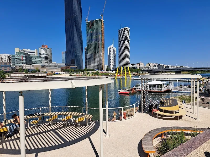 Donauinsel Aspern Beach Area park in Aspern, VIE