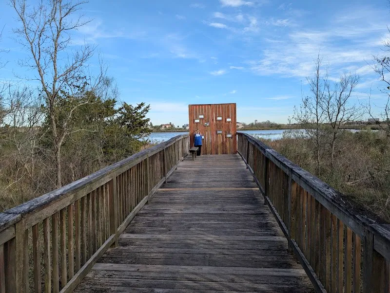 Dr Ned and Fay Dudney Clear Creek Nature Center park in League City, TX
