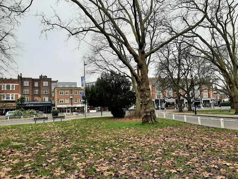 Ealing Green park in Ealing, London