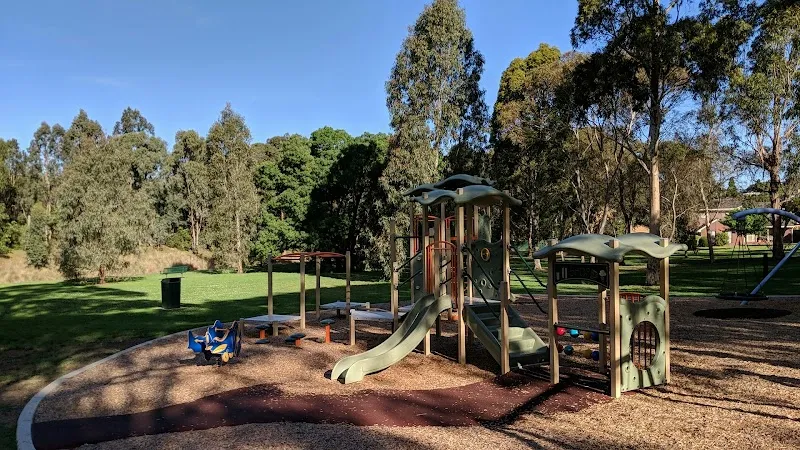 Elgar Park park in Box Hill, VIC
