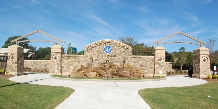 Elizabeth Porter Park & Sprayground playground in East Cobb, GA