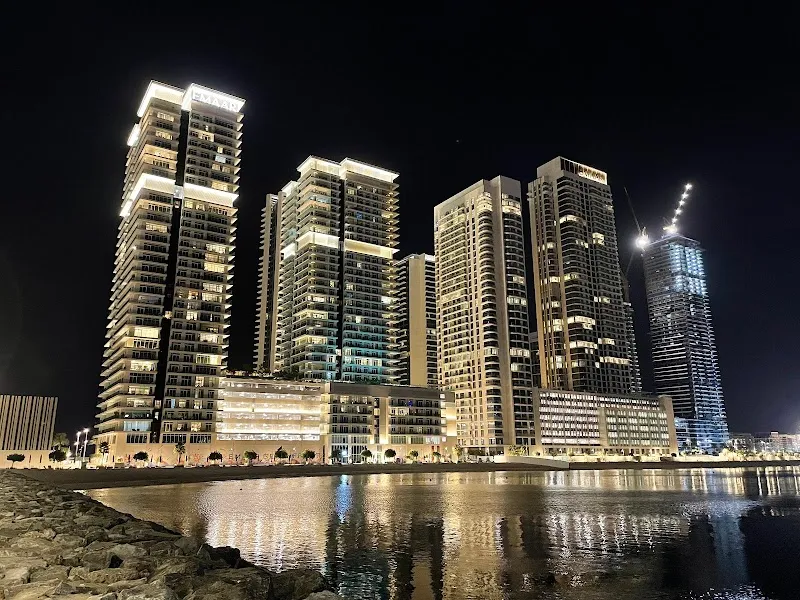 Emaar Beachfront - Address The Bay condominium complex in Business Bay, Dubai