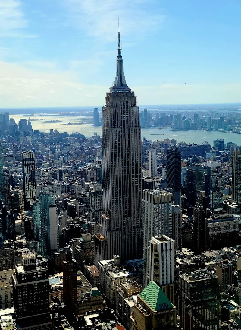 Empire State Building historical landmark in New York City, NY