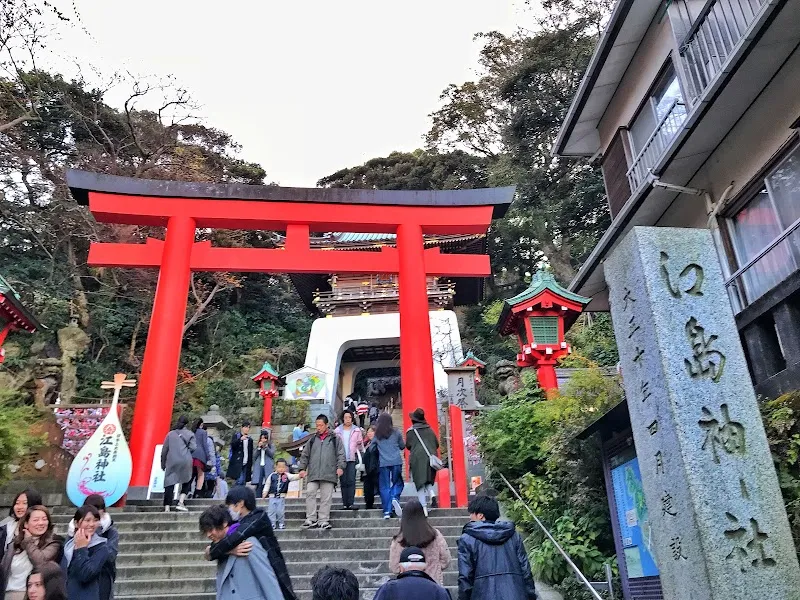 Enoshima island in Fujisawa, Kanagawa