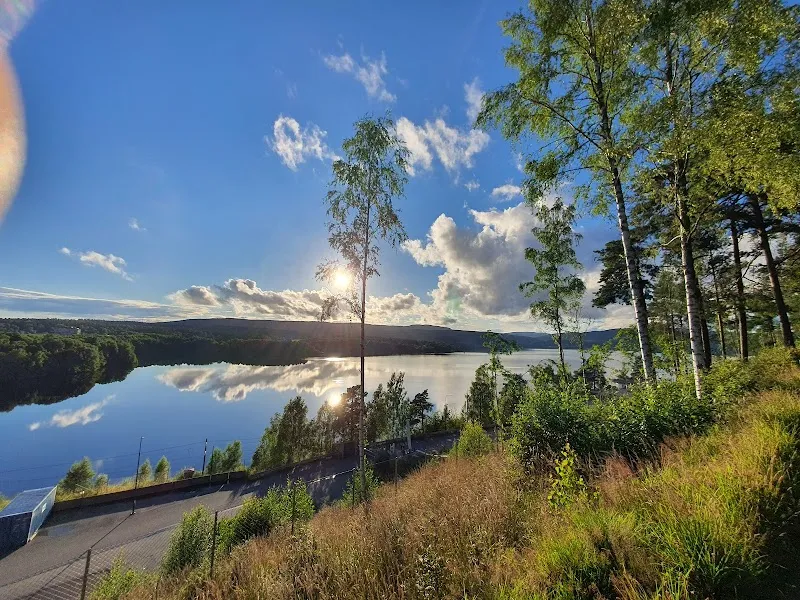 Entry to hiking trail hiking area in Grefsen, Oslo