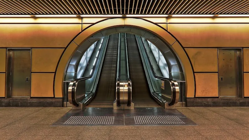 Epping transit station in Epping, NSW