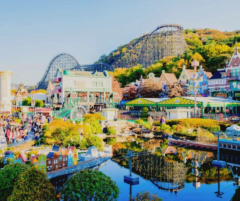 Everland amusement park in Yongin, GG