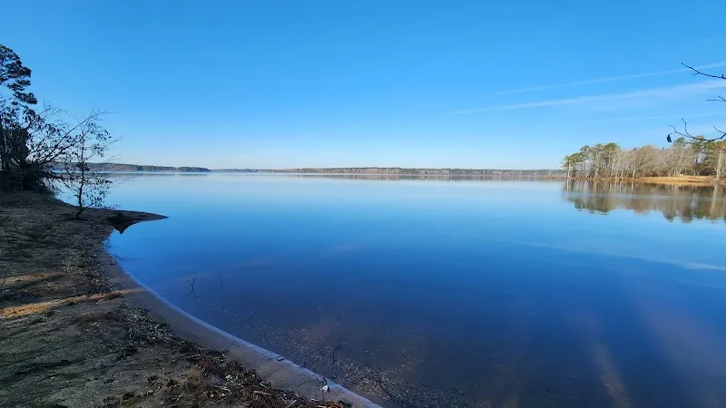 Falls Lake Sra Sandling Beach state park in Falls Lake, NC