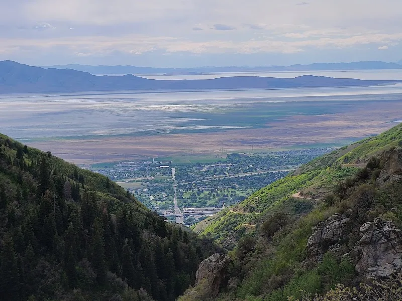 Farmington Canyon Road route in Farmington, UT