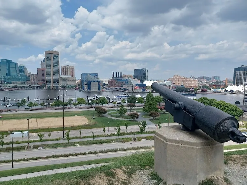Federal Hill Park park in Baltimore, MD