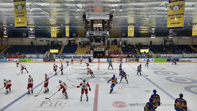 Fife Ice Arena ice skating rink in Dunfermline, Scotland