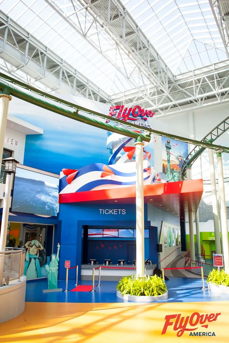 FlyOver America tourist attraction in Eagan, MN
