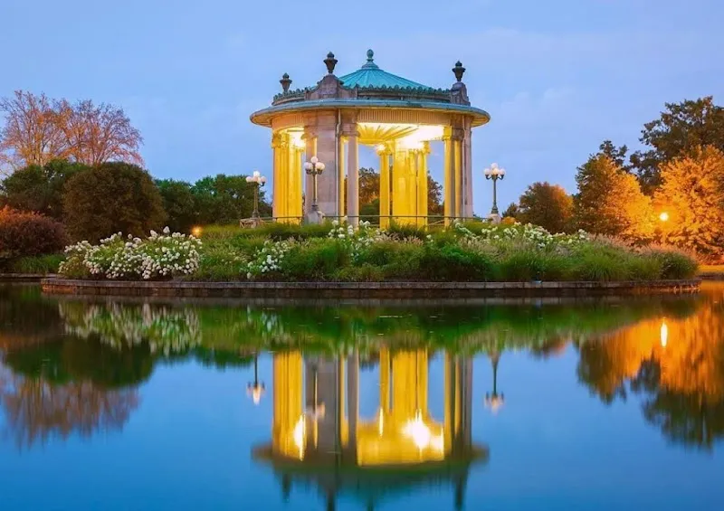 Forest Park city park in St. Louis, MO