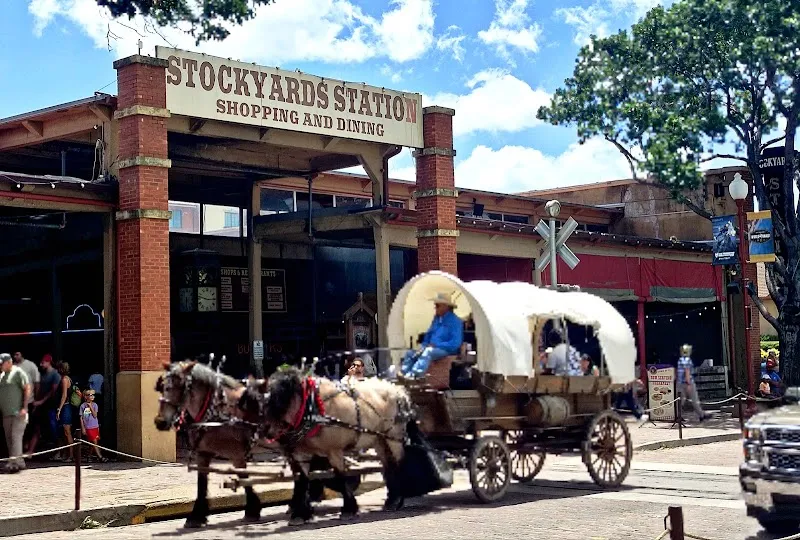 Fort Worth Stockyards historical landmark in Fort Worth, TX