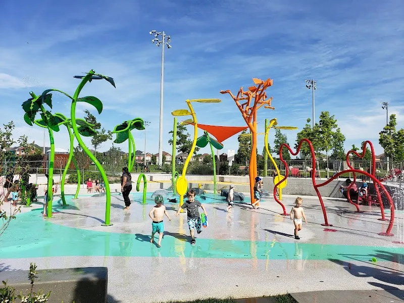 Frank Stronach Park park in Newmarket, ON