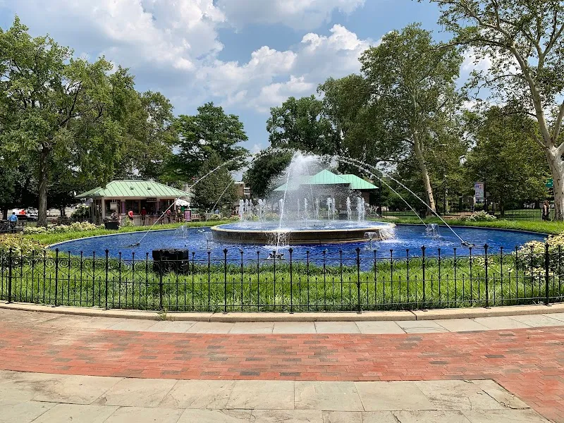 Franklin Square park in Philadelphia, PA