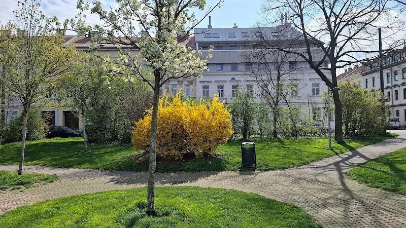 Franz Polly Park playground in Leopoldau, VIE