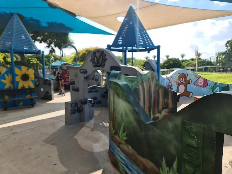 Friends park playground in Raanana, TA
