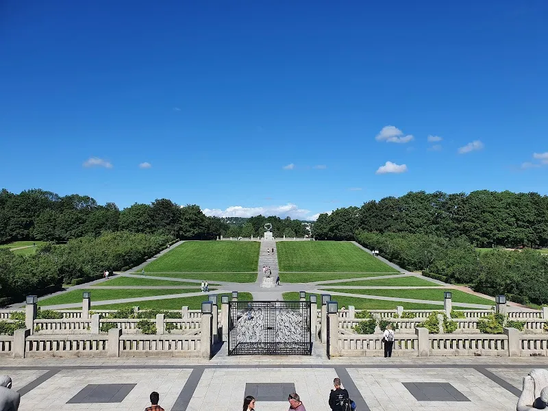 Frognerparken park in Oslo, OSL