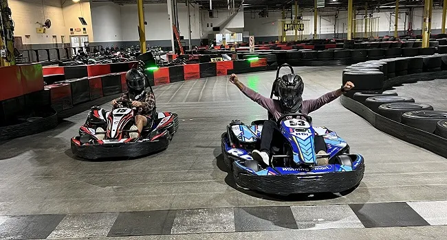 Full Throttle Adrenaline Park, Cincinnati: High Speed Go Karting, Axe Throwing, Paintball, VR, Rage Room & Group Events go karting venue in Cincinnati, OH